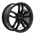 RTX Wheels - Nuremberg - Black - Gloss Black - 18" x 8", 35 Offset, 5x112 (Bolt Pattern), 66.6mm HUB