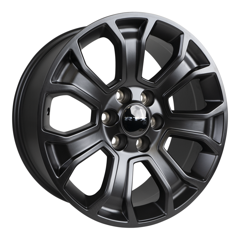 RTX Wheels - Novi - Black - Satin Black - 20" x 9", 30 Offset, 6x139.7 (Bolt Pattern), 78.1mm HUB