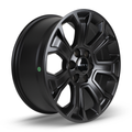 RTX Wheels - Novi - Black - Satin Black - 20" x 9", 30 Offset, 6x139.7 (Bolt Pattern), 78.1mm HUB
