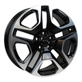 RTX Wheels - Osaka - Black - Satin Black Machined - 18" x 7", 35 Offset, 5x114.3 (Bolt Pattern), 60.1mm HUB