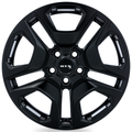 RTX Wheels - Osaka - Black - Satin Black - 18" x 7", 35 Offset, 5x114.3 (Bolt Pattern), 60.1mm HUB
