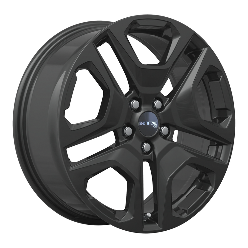 RTX Wheels - Osaka - Black - Satin Black - 18" x 7", 35 Offset, 5x114.3 (Bolt Pattern), 60.1mm HUB