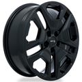 RTX Wheels - Osaka - Black - Satin Black - 18" x 7", 35 Offset, 5x114.3 (Bolt Pattern), 60.1mm HUB