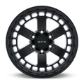 RTX Wheels - Ozark - Black - Satin Black - 18" x 9", 0 Offset, 6x135 (Bolt pattern), 87.1mm HUB