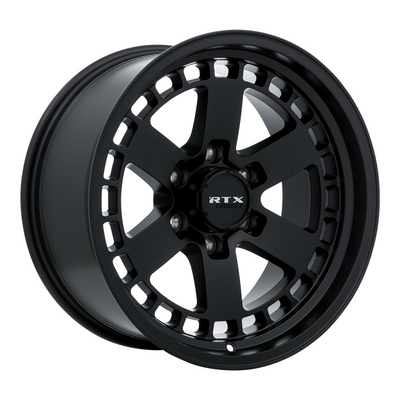RTX Wheels - Ozark - Black - Satin Black - 18" x 9", 0 Offset, 6x135 (Bolt pattern), 87.1mm HUB