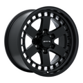 RTX Wheels - Ozark - Black - Satin Black - 17" x 9", 0 Offset, 6x139.7 (Bolt pattern), 106.1mm HUB