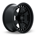 RTX Wheels - Ozark - Black - Satin Black - 17" x 9", 0 Offset, 6x114.3 (Bolt pattern), 66.1mm HUB