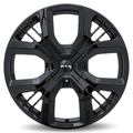 RTX Wheels - PS-01 - Black - Gloss Black - 20" x 8", 45 Offset, 5x108 (Bolt pattern), 63.4mm HUB