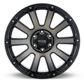RTX Wheels - Panzer - Bronze - Satin Black Machined Tinted Bronze - 17" x 9", 0 Offset, 5x127 (Bolt Pattern), 71.5mm HUB