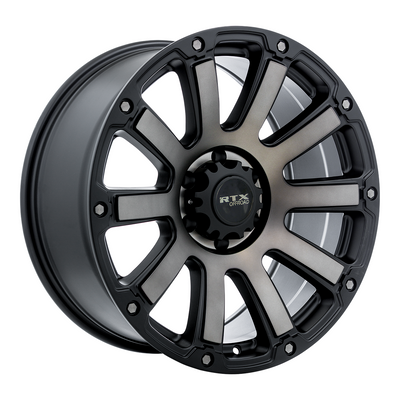 RTX Wheels - Panzer - Bronze - Satin Black Machined Tinted Bronze - 17" x 9", 0 Offset, 5x127 (Bolt Pattern), 71.5mm HUB