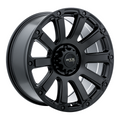 RTX Wheels - Panzer - Black - Satin Black Machined Dark Grey - 20" x 9", 0 Offset, 6x139.7 (Bolt Pattern), 78.1mm HUB
