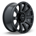 RTX Wheels - Panzer - Black - Satin Black Machined Dark Grey - 20" x 9", 0 Offset, 6x139.7 (Bolt Pattern), 78.1mm HUB