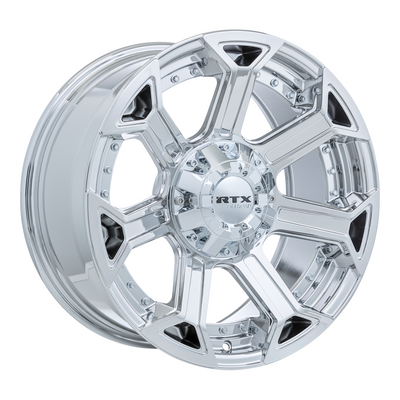 RTX Wheels - Peak - Chrome - Chrome / PVD - 18" x 9", 0 Offset, 6x135/139.7 (Bolt Pattern), 87.1mm HUB