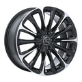 RTX Wheels - Poison - Black - Black Machined - 17" x 7.5", 42 Offset, 5x114.3 (Bolt Pattern), 73.1mm HUB