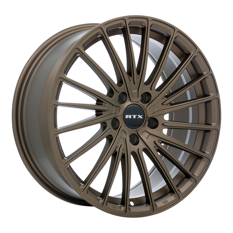 RTX Wheels - Polar - Bronze - Satin Bronze - 17" x 7.5", 40 Offset, 5x114.3 (Bolt pattern), 73.1mm HUB