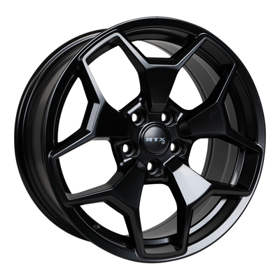 RTX Wheels - Ranch - Black - Satin Black - 17" x 7.5", 35 Offset, 5x108 (Bolt Pattern), 63.4mm HUB