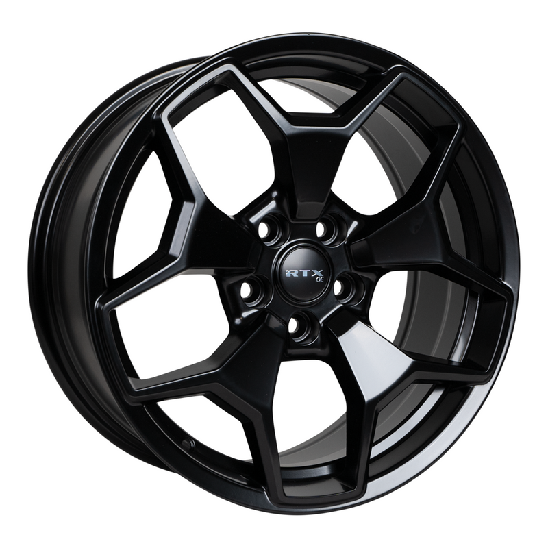 RTX Wheels - Ranch - Black - Satin Black - 17" x 7.5", 35 Offset, 5x108 (Bolt Pattern), 63.4mm HUB