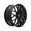 RTX Wheels - RS02 - Black - Gloss Black - 20" x 8.5", 38 Offset, 5x114.3 (Bolt pattern), 73.10mm HUB