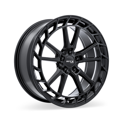 RTX Wheels - RS05 - Black - Gloss Black - 20" x 8.5", 40 Offset, 5x114.3 (Bolt pattern), 67.1mm HUB