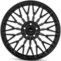 RTX Wheels - RS08F - Black - 22" x 9", 40 Offset, 5x120 (Bolt pattern), 72.6mm HUB