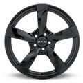 RTX Wheels - RS II - Black - Gloss Black - 18" x 8", 35 Offset, 5x112 (Bolt Pattern), 66.6mm HUB