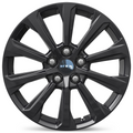 RTX Wheels - TY-04 - Black - Gloss Black - 18" x 8", 40 Offset, 5x120 (Bolt pattern), 60.10mm HUB