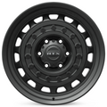 RTX Wheels - Crusader - Black - Satin Black - 17" x 9", -12 Offset, 6x139.7 (Bolt pattern), 106.10mm HUB