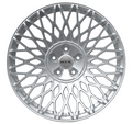RTX Wheels - Mesh - Silver - Hyper Silver - 18" x 8", 40 Offset, 5x108/114.3 (Bolt pattern), 73.1mm HUB