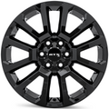 RTX Wheels - NI-01 - Black - Gloss Black - 17" x 7.5", 30 Offset, 6x114.3 (Bolt pattern), 66.10mm HUB