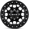 RTX Wheels - Zion - Black - Gloss Black Milled Rivets - 17" x 9", 20 Offset, 8x170 (Bolt pattern), 125.0mm HUB