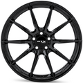 RTX Wheels - RS03 - Black - Gloss Black - 17" x 7.5", 40 Offset, 5x114.3 (Bolt pattern), 67.10mm HUB