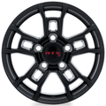 RTX Wheels - Rainier - Black - Satin Black - 18" x 8.5", 45 Offset, 5x150 (Bolt Pattern), 110.1mm HUB
