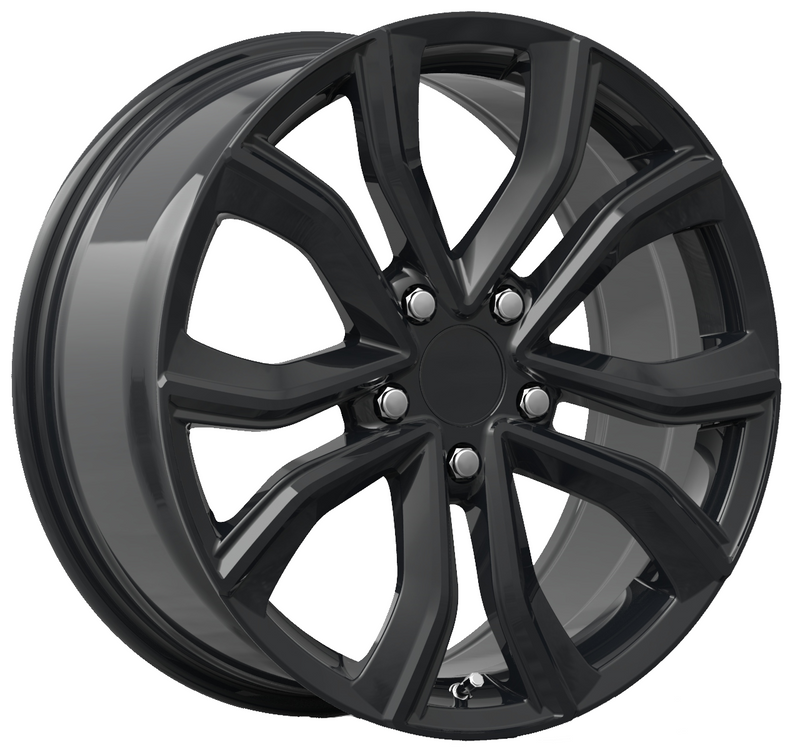 SE - SE21 - Black - Gloss Black - 18" x 8", 40 Offset, 5x120 (Bolt pattern), 64.10mm HUB
