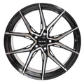 RTX Wheels - Slick - Black - Black Machined - 19" x 8.5", 42 Offset, 5x114.3 (Bolt Pattern), 73.1mm HUB