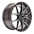 RTX Wheels - Slick - Black - Black Machined - 20" x 9", 38 Offset, 5x114.3 (Bolt Pattern), 73.1mm HUB