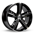 RTX Wheels - SMS - Black - Black Machined - 18" x 7.5", 40 Offset, 5x114.3 (Bolt Pattern), 73.1mm HUB