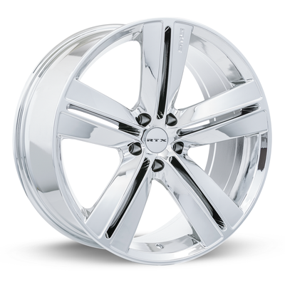 RTX Wheels - SMS - Chrome - Chrome (PVD) - 17" x 7.5", 40 Offset, 5x114.3 (Bolt Pattern), 73.1mm HUB