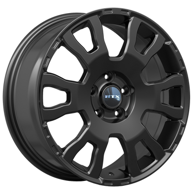 RTX Wheels - SU02 - Black - Satin Black - 17" x 7", 45 Offset, 5x114.3 (Bolt pattern), 56.10mm HUB