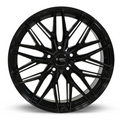 RTX Wheels - SW20 - Black - Gloss Black - 18" x 8.5", 45 Offset, 5x114.3 (Bolt Pattern), 73.1mm HUB