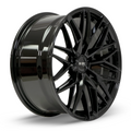 RTX Wheels - SW20 - Black - Gloss Black - 18" x 8.5", 45 Offset, 5x114.3 (Bolt Pattern), 73.1mm HUB