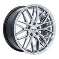 RTX Wheels - SW20 - Silver - Silver with Machined Face - 18" x 8.5", 45 Offset, 5x112 (Bolt Pattern), 66.6mm HUB