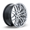 RTX Wheels - SW20 - Silver - Silver with Machined Face - 18" x 8.5", 45 Offset, 5x112 (Bolt Pattern), 66.6mm HUB