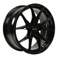 RTX Wheels - Slick - Black - Gloss Black - 19" x 8.5", 42 Offset, 5x114.3 (Bolt Pattern), 73.1mm HUB