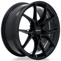 RTX Wheels - Slick - Black - Gloss Black - 17" x 7.5", 42 Offset, 5x114.3 (Bolt Pattern), 73.1mm HUB