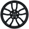 RTX Wheels - Solstice - Black - Gloss Black - 17" x 7", 35 Offset, 5x114.3 (Bolt Pattern), 66.1mm HUB