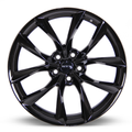 RTX Wheels - Spider - Black - Gloss Black - 19" x 8.5", 35 Offset, 5x114.3 (Bolt Pattern), 64.1mm HUB