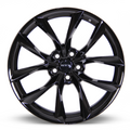 RTX Wheels - Spider - Black - Gloss Black - 20" x 9.5", 45 Offset, 5x114.3 (Bolt pattern), 64.10mm HUB