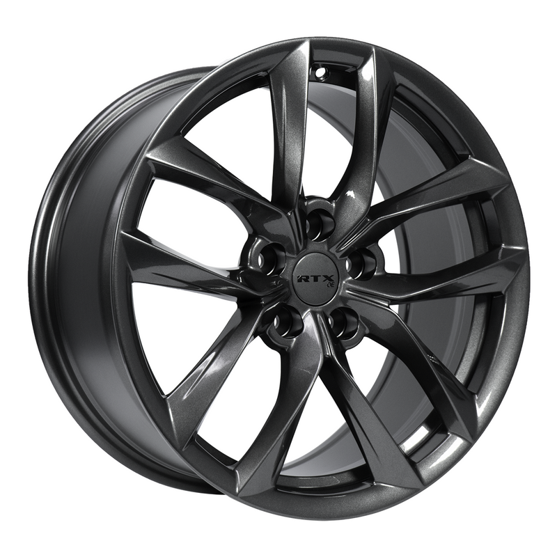 RTX Wheels - Spider - Gunmetal - Gunmetal - 18" x 8.5", 35 Offset, 5x114.3 (Bolt Pattern), 64.1mm HUB