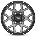 RTX Wheels - Storm - Gunmetal - 17" x 8.5", 20 Offset, 6x139.7 (Bolt pattern), 106.1mm HUB