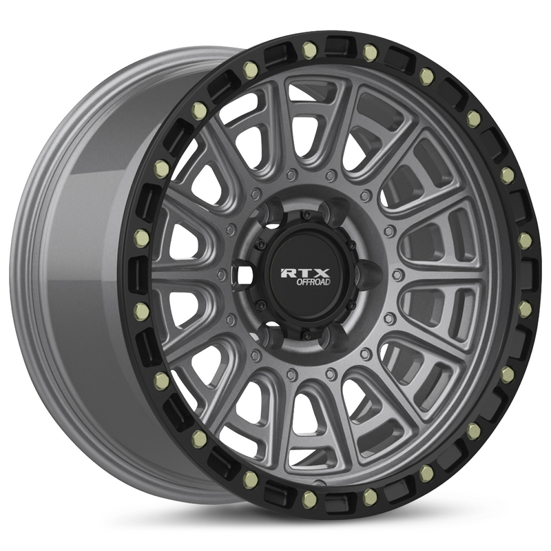 RTX Wheels - Striker - Gunmetal - 17" x 8.5", 10 Offset, 6x139.7 (Bolt pattern), 106.1mm HUB